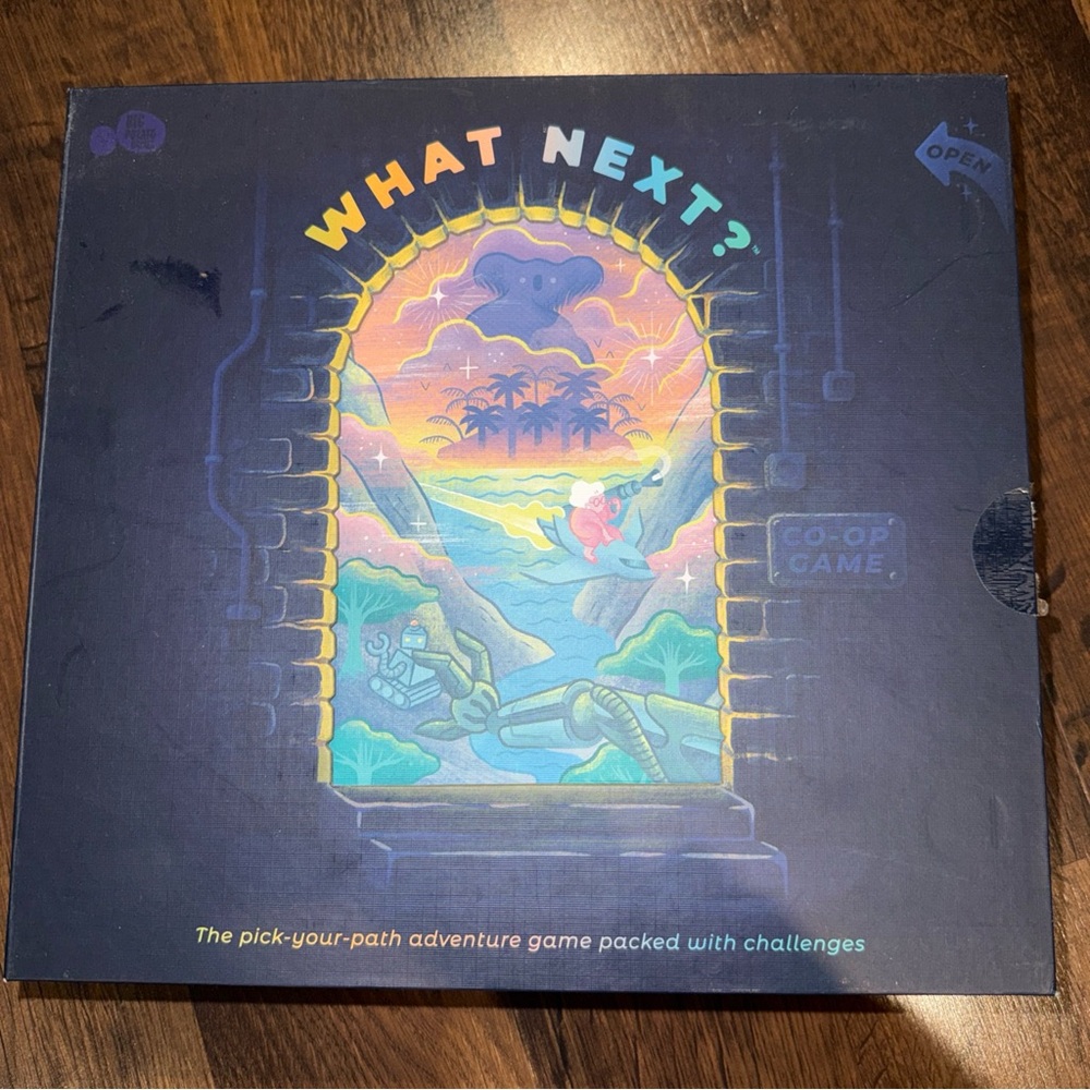 What Next? Board Game - Family Fun Adventure game